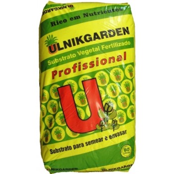 ULNIKGARDEN - Substrato Vegetal Fertilizado 70 Lts